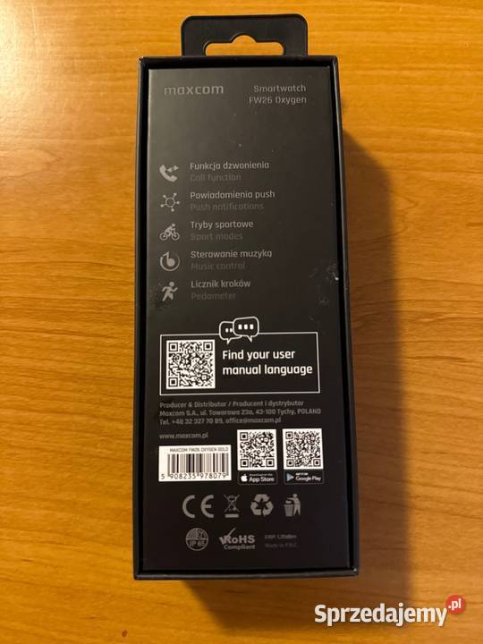 Smart watch FM26 Oxygen maxcom śląskie Tychy