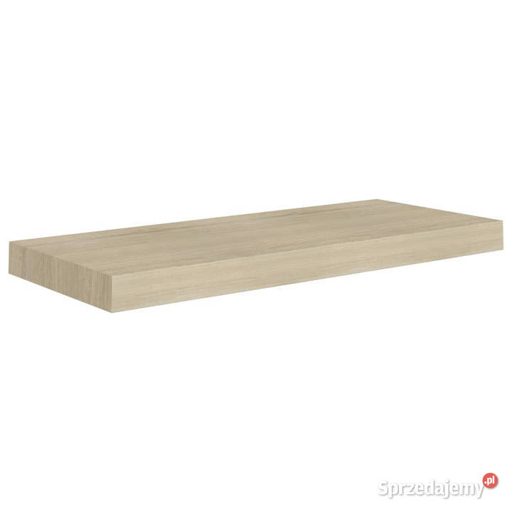 Półka ścienna kolor dębowy 60x235x38 MDF Warszawa