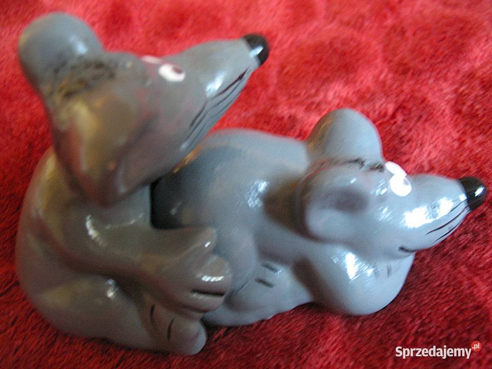 Sól i pieprz Myszy 75 x 35 x 5 Solniczka i szary Siedlce sprzedam