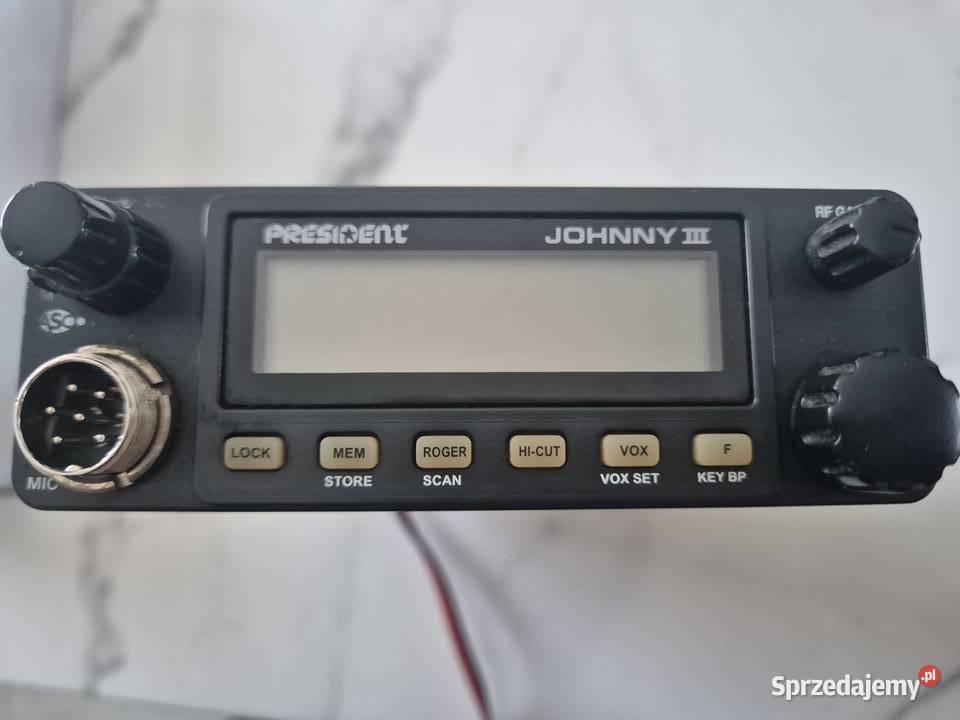 CB Radio President Johnny 3 gruszka President Raszyn