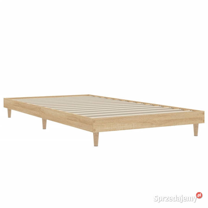 Łóżko bez materaca dąb sonoma 100x200 WM832056 103cm Łóżka Warszawa