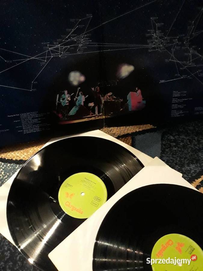 GENTLE GIGANT The Oficial Live 2 LP Chrysalis