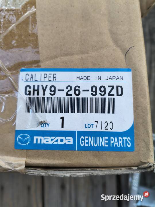 Zacisk hamulcowy lewy tył Mazda 6 GJ GL Nowy OE lubelskie Lublin