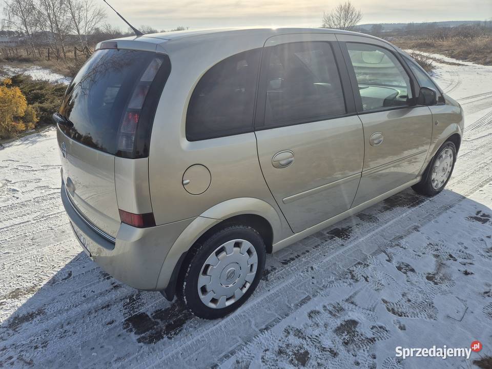 Opel Meriva 2008 LIFT14 Ecotec90 przebieg 90000km Legnica