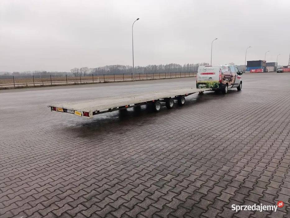 Laweta najazd 100 aluminium 9 metrów Rzędziany