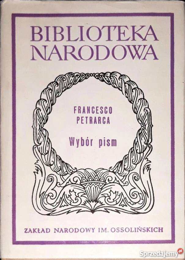 WYBÓR PISM PETRARCA FRANCESCO Koszalin