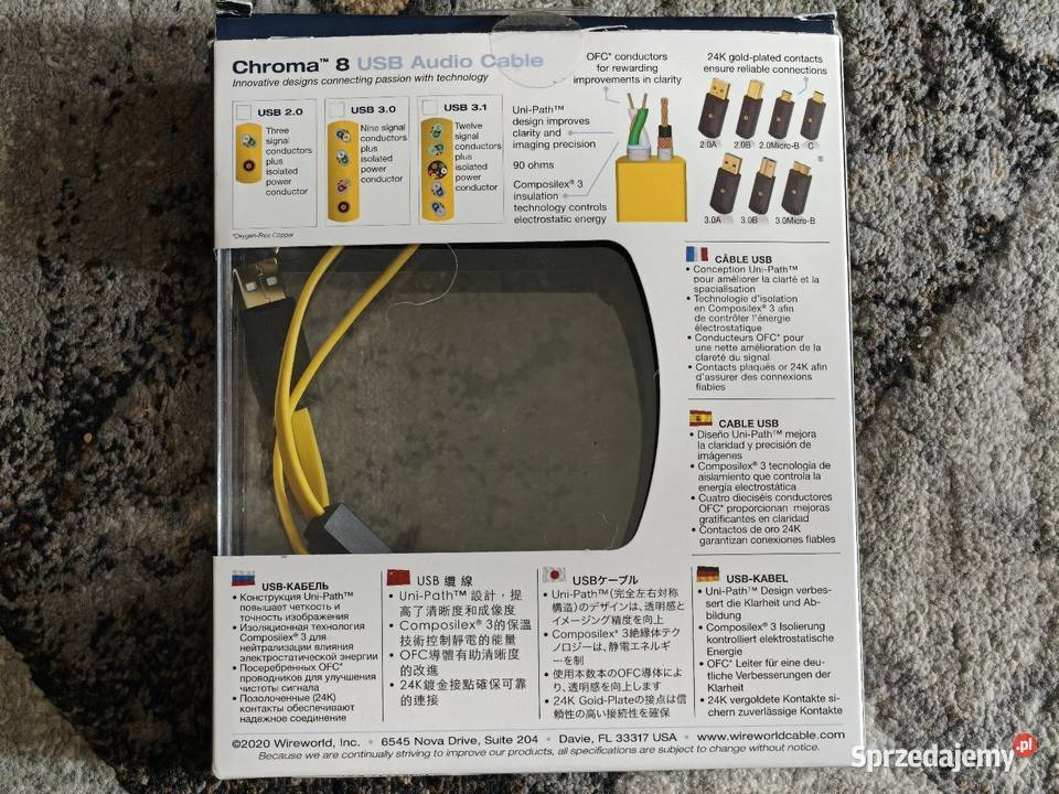 Wireworld Chroma USB 1m Kętrzyn