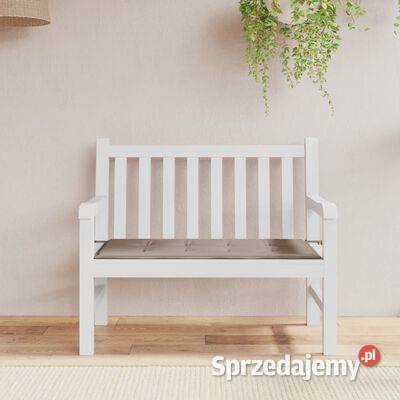 vidaXL Poduszka na ławkę ogrodową taupe 100x50x3 Warszawa
