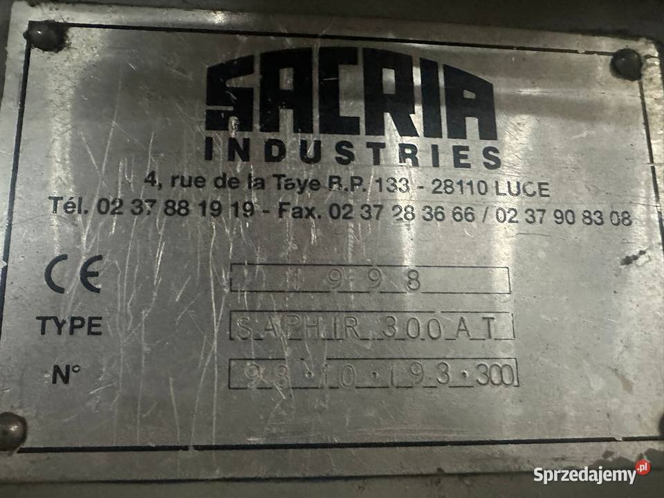 Belownica prasa kanałowa automatyczna do foli Drzewica sprzedam