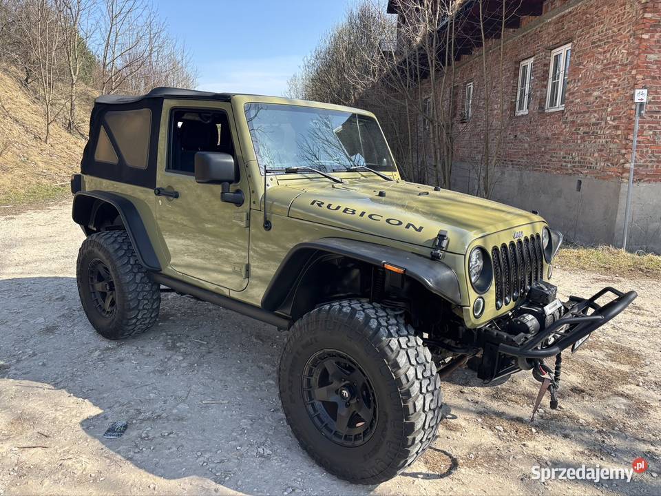 Jeep Wrangler 36 Rubicon lift 3 zielony Olkusz sprzedam