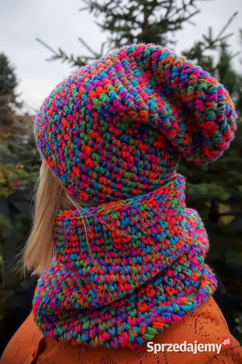 komplet czapka komin rózne kolory Dla kobiet Kraków