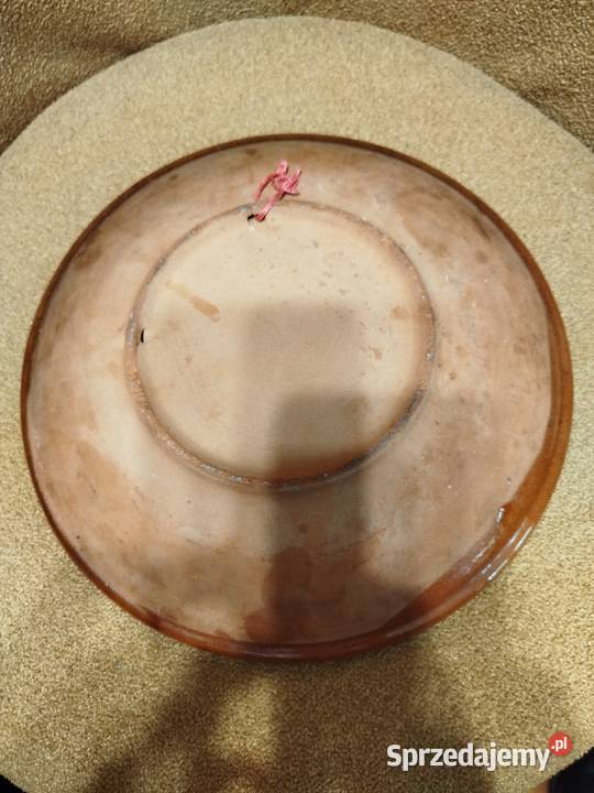 Ceramiczny talerz dekoracyjny średnica 26 ze Kraków