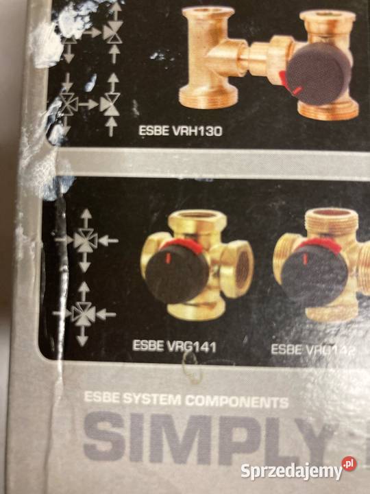 ESBE zawór czterokrotny vrg141 Klecza Dolna