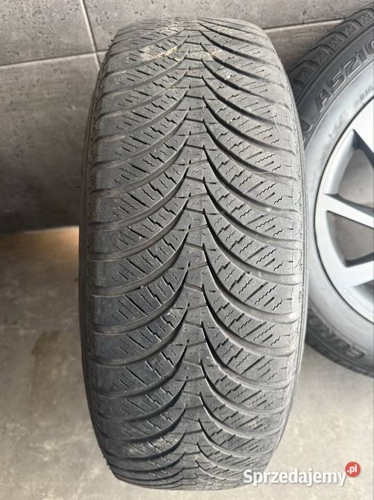 17 VW Tiguan oryginalne OEM 5x112 ET40 7J felgi Lubasz