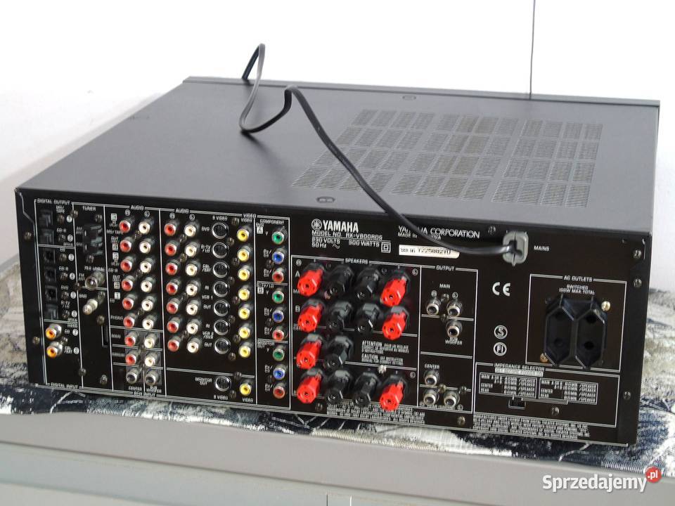Amplituner Yamaha RXV800 RDS mocny 2x 140 wat Jasło