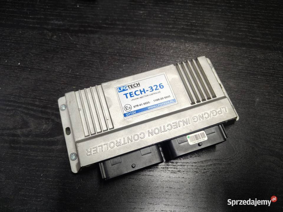 Sterowniki LPG tech326 Elementy instalacji LPG Aleksandrów Łódzki