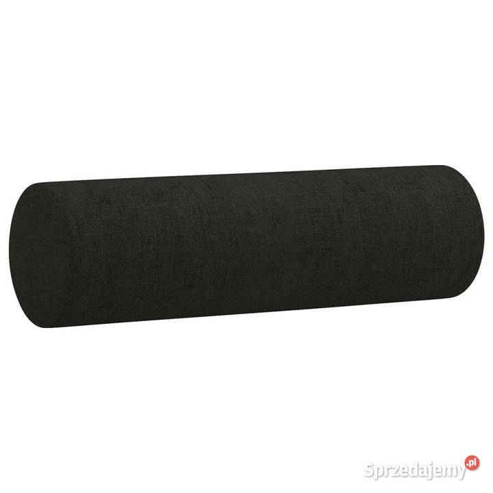 Poduszki ozdobne 2 czarne 15x50 tkanina WM349505 Poduszki
