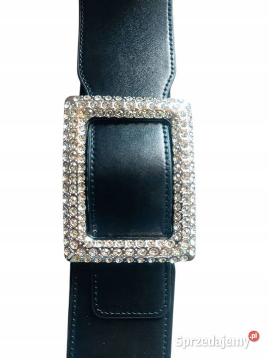 Pasek DamskiGUMA OZDOBNA BIŻUTERIA cekiny