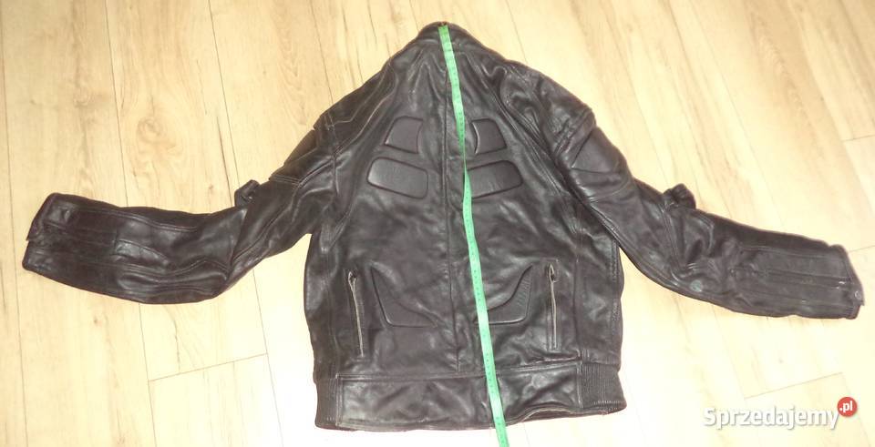 Kevlar Używana męska kurtka skórzana ramoneska Piekary Śląskie