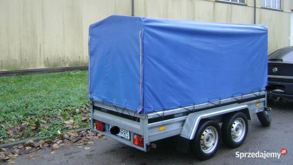 przyczepka przyczea dwuosiowa 270x132 towarowe łódzkie Radomsko sprzedam