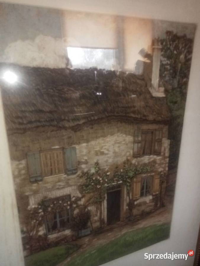 Obraz Gwasz pastel tempera akwarela Henri Dumont Malarstwo mazowieckie Grójec