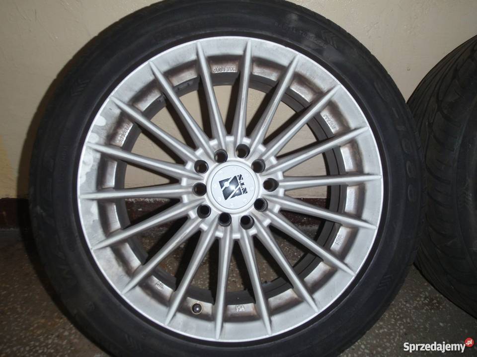 16 BIAŁE Felgi Aluminiowe z Oponami 5x100 5x110