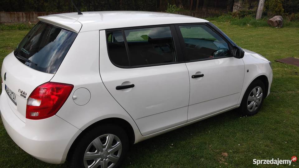 Skoda Fabia II 12 Biała 2010r bezwypadkowa Hatchback Olkusz
