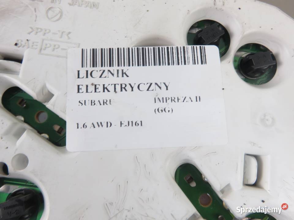 LICZNIK SUBARU IMPREZA II 16 AWD 85012FE140 małopolskie