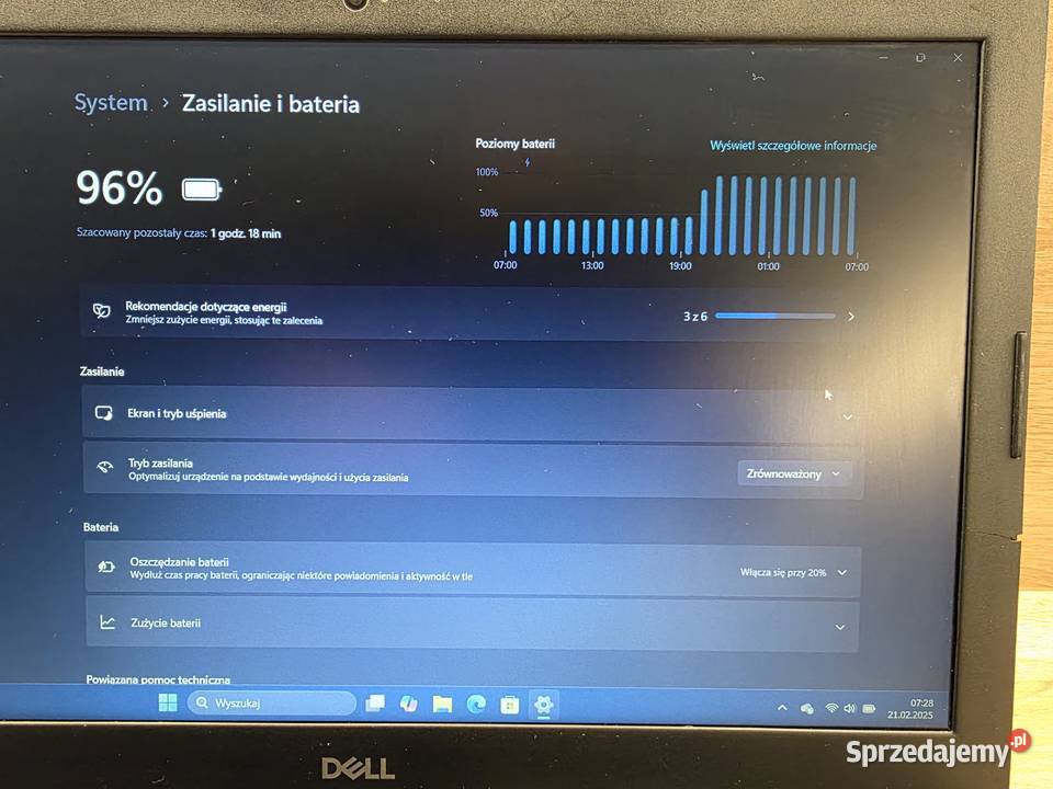 Laptop Dell Inspiron Intel 10 generacji dysk SSD Dell Warszawa