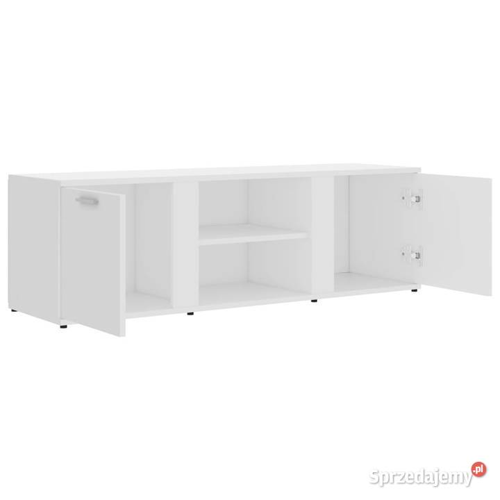 Szafka pod TV biała 120x34x37 materiał mazowieckie Warszawa