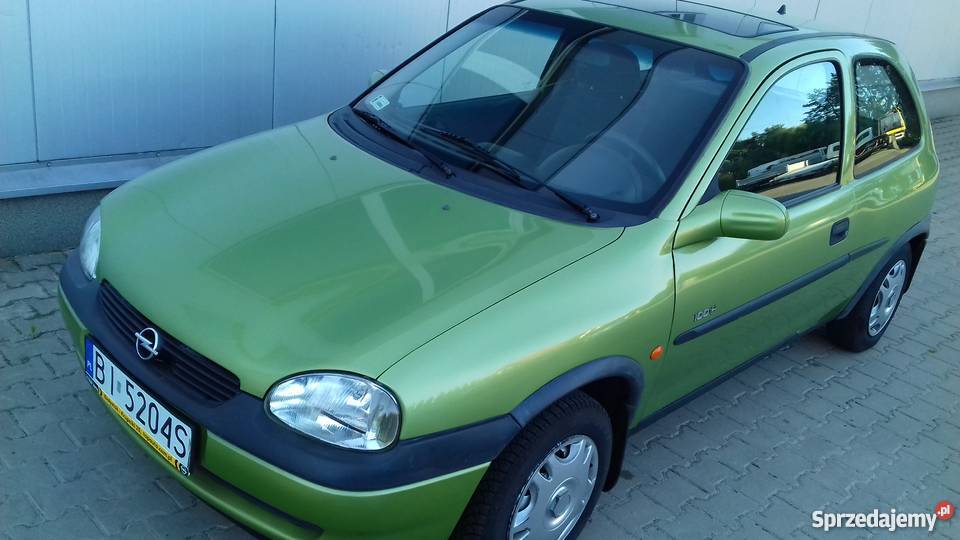 Opel Corsa B ABS WSPOMAGANIE SZYBERDACH 54KM Białystok