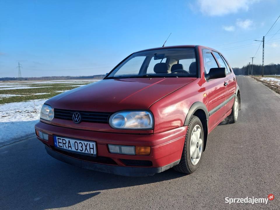 Golf 3 14 benzyna ważne opłaty pierwszy