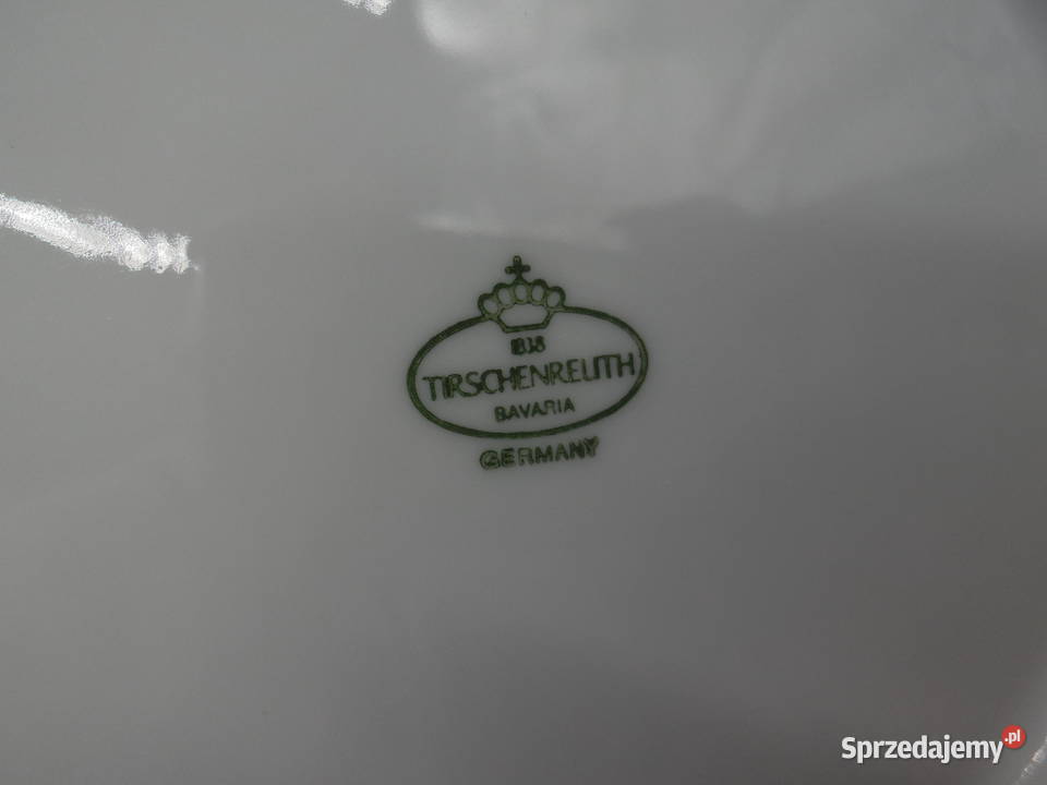 Zestaw śniadaniowy trio Tirschenreuth Porcelana i szkło wielkopolskie Raszków