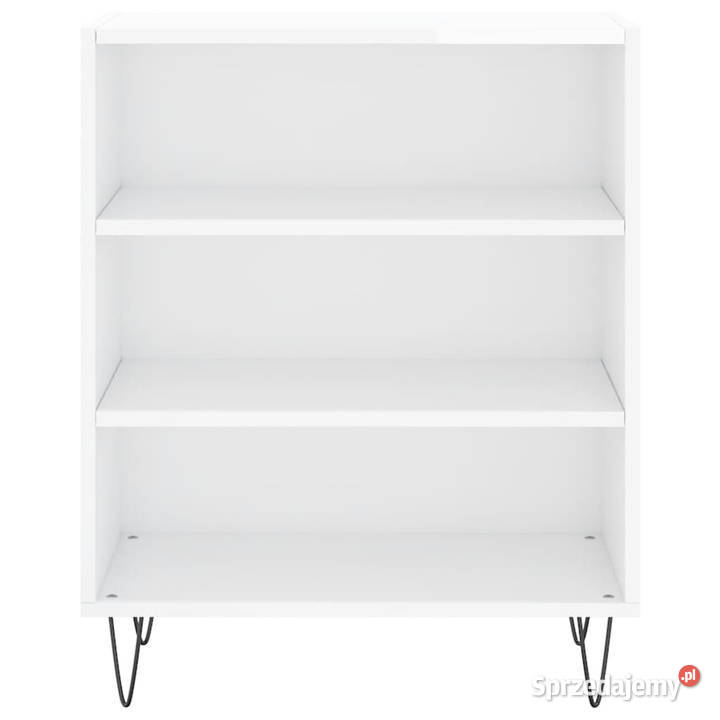 Szafka biała połysk 57x35x70 materiał