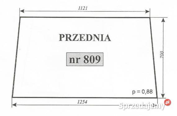 Szyba szyby do kabiny Szyszka C330 C360 Kabina i karoseria Rogóźno sprzedam