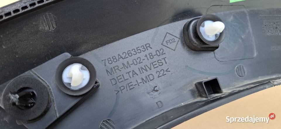 DACIA SANDERO III STEPWAY LISTWA NAKŁADKA Bieleń