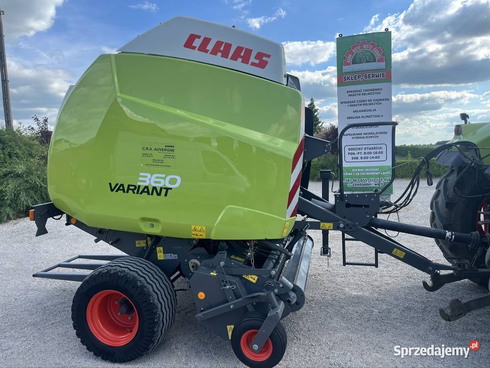 Prasa Rolujaca Pasowa Claas Variant 360 Rotor lubelskie