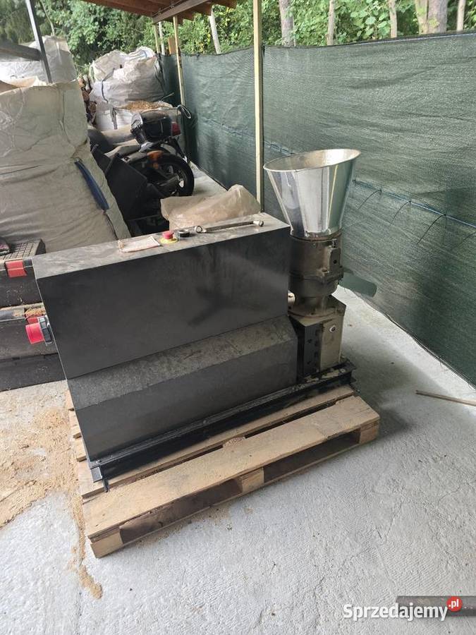 Peleciarka MTM 75kW pelet 6mm