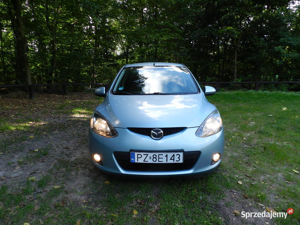 Mazda 2 II W pełni SERWISOWANA nie pordzewiała Puszczykowo