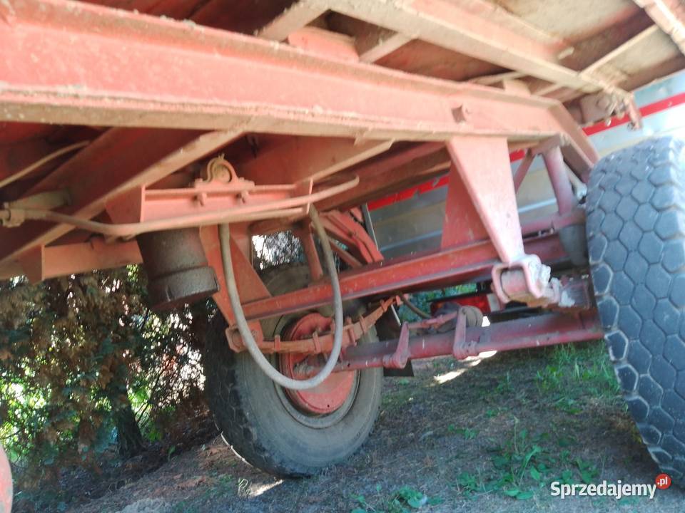 Przyczepa wywrotka na 3 str 1985 r Autosan Hl Pobiedziska