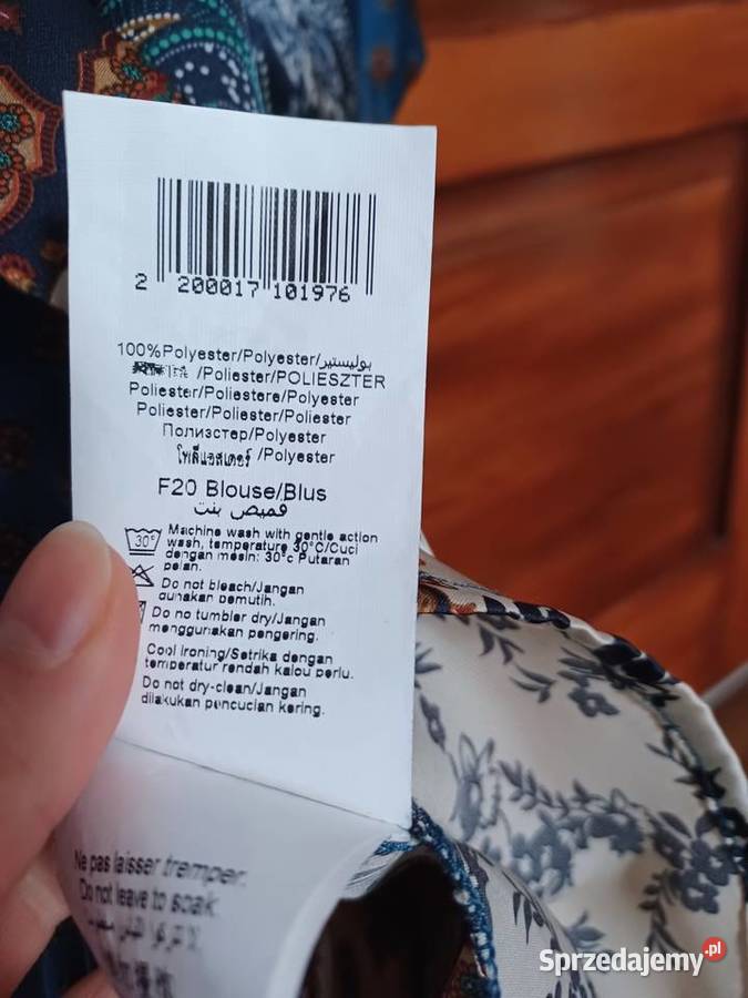 Bluzka Camaieu rozmiar M granatowa brązowa Rzeszów sprzedam