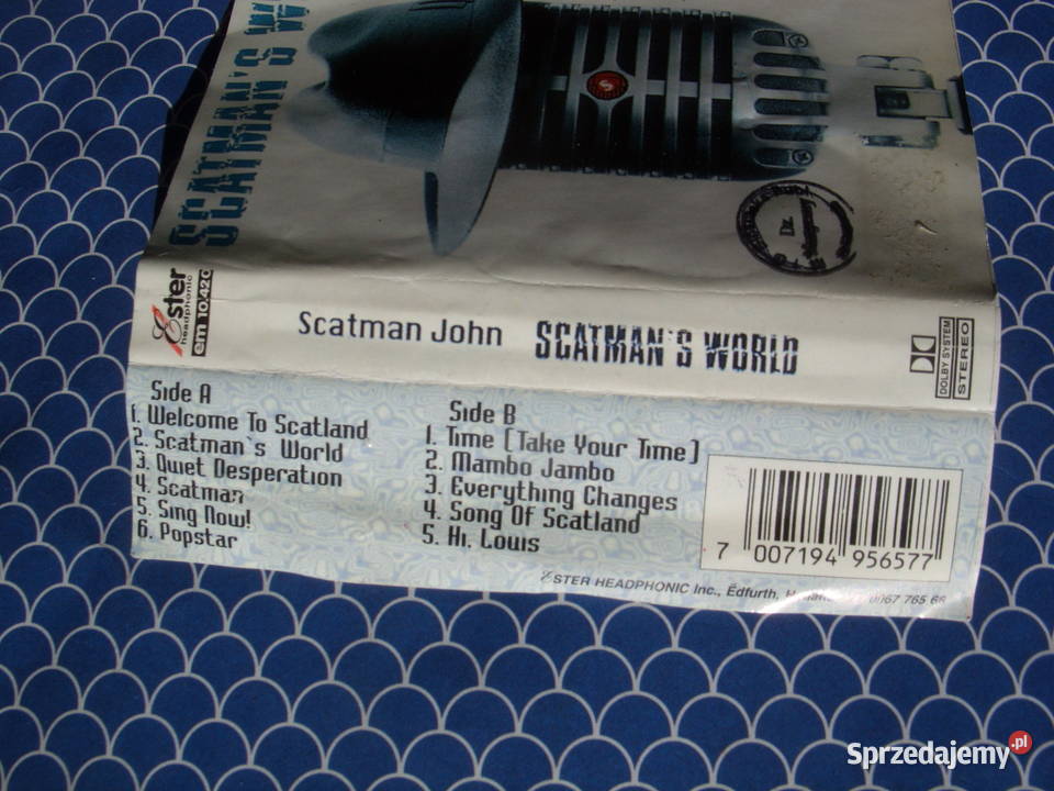 Kaseta SKATMANS WORLD 1995 Wołów
