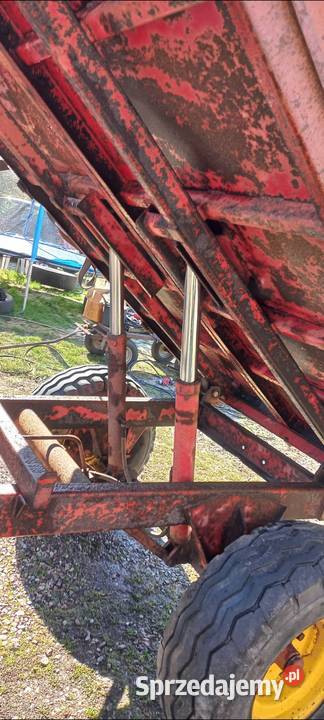 Przyczepa wywrotka GYRO GT 4000 nieuszkodzony Ostrołęka sprzedam