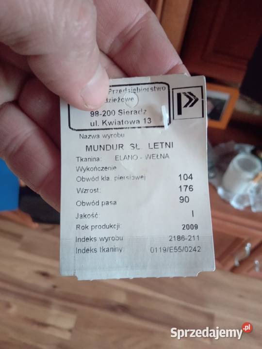 Mundur służby więziennej Pozostałe Zagórz