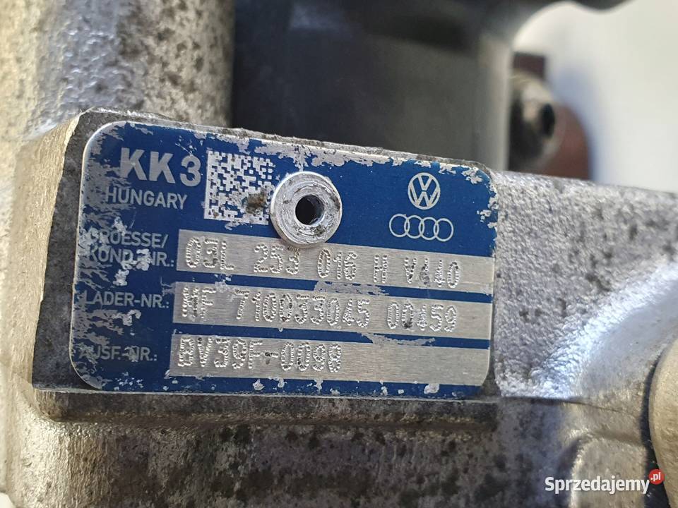 TURBOSPRĘŻARKA VW Golf VI 16 TDI turbo osobowe Rudka