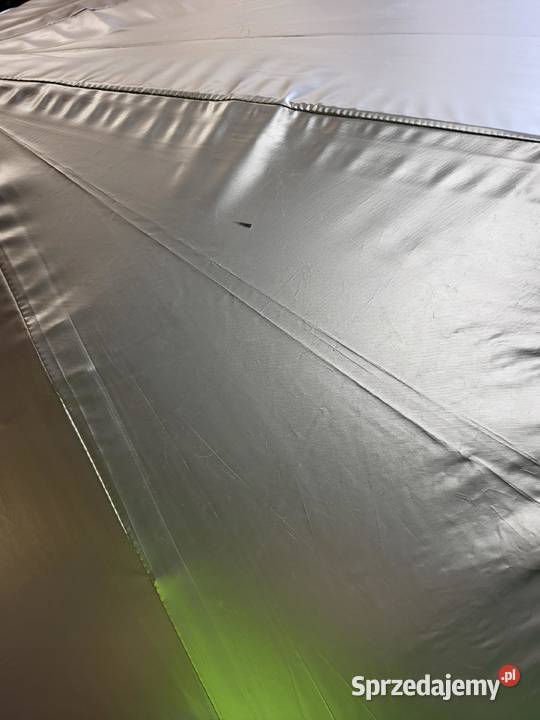 G4Free Parasol plażowy XL z klipsem UPF 50 biały