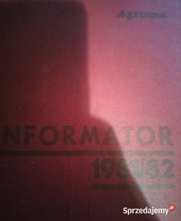 Informator agromy 198182 instrukcja sieczkarnia Zakrzew