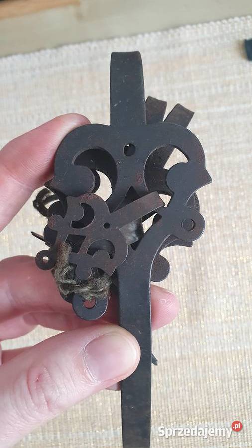 Mosiężne uchwyty wieszaki świeczniki na ścianę Warszawa sprzedam