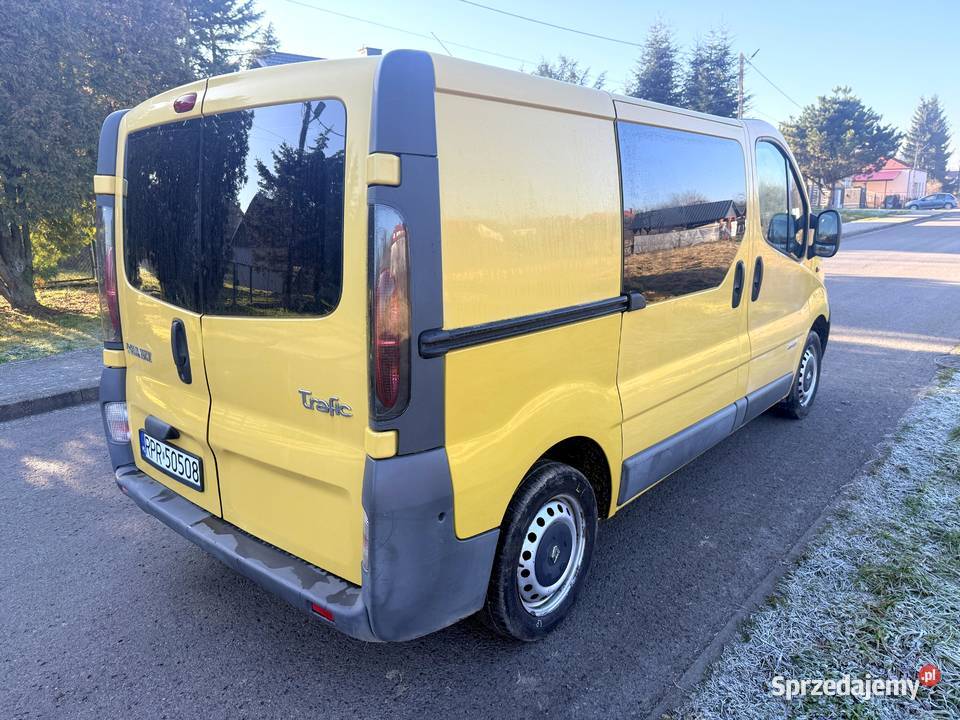 Renault Trafic 19 diesel 4os paka miejsce