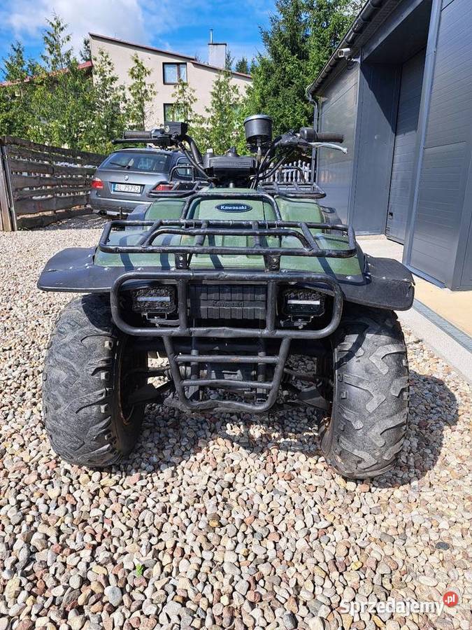Quad kawasaki klf300 4x4 wyciagarka Korycin